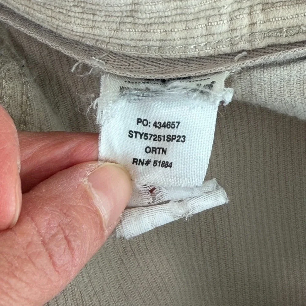 Patagonia Organic Cotton Cord Utility Shorts 6" in Beige Men Fits 28 (Tag 30) - Picture 8 of 8